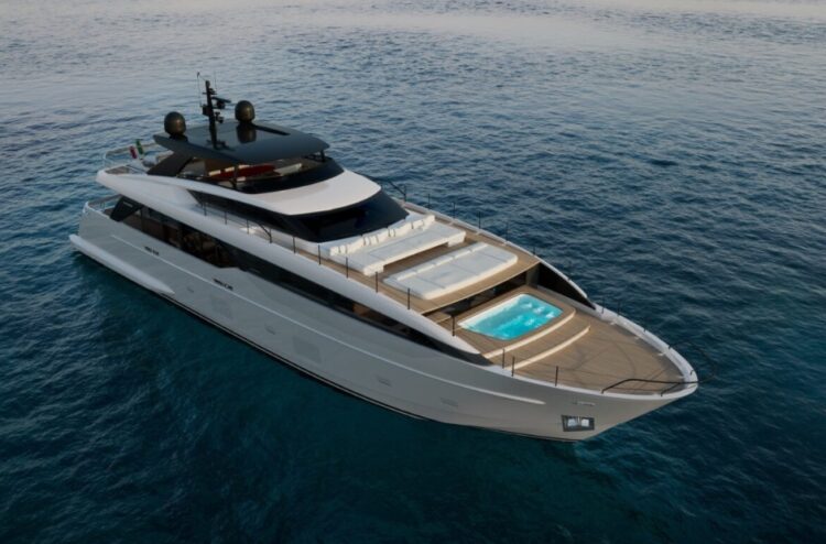 Iates Sanlorenzo revela o SK110A