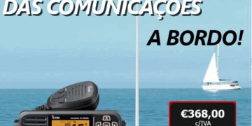 IC-M330GE Transcetor de VHF com DSC Classe D com GPS
