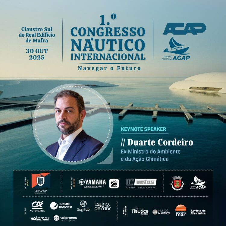 1º Congresso Náutico Internacional arranca a 30 de outubro