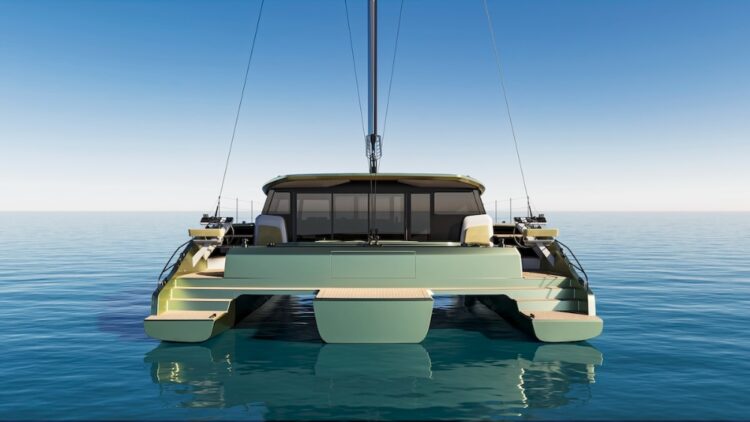 VMG 53: o trimarã disruptivo que reinventa o design exterior e a vida a bordo