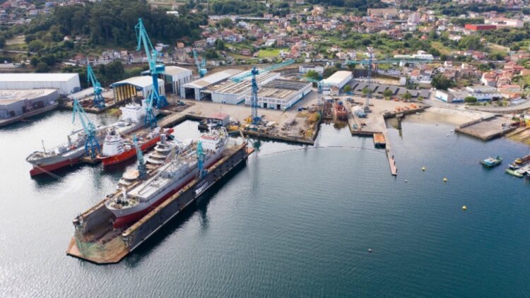 Metalships & Docks, em Vigo.