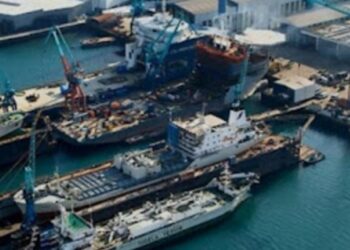 Estaleiro Metalships & Docks, em Vigo