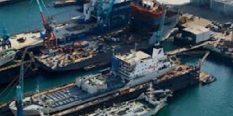 Estaleiro Metalships & Docks, em Vigo