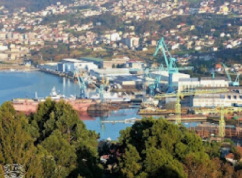 Estaleiro Metalships & Docks, em Vigo