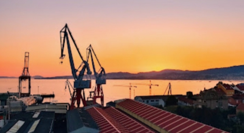 Estaleiro Metalships & Docks, em Vigo
