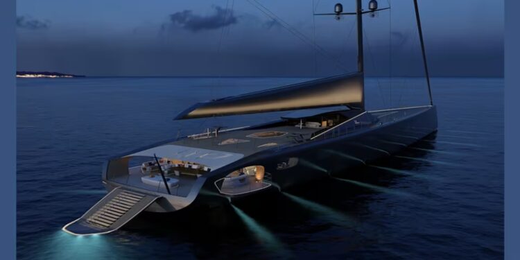 Project 410: o gigante à vela da Royal Huisman